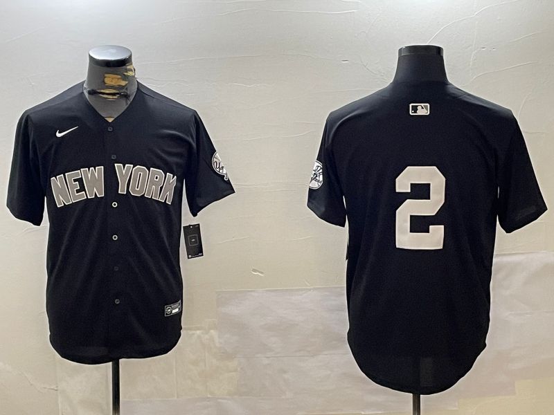 Men New York Yankees #99 Judge Black Game 2024 Nike MLB Jersey style 120232